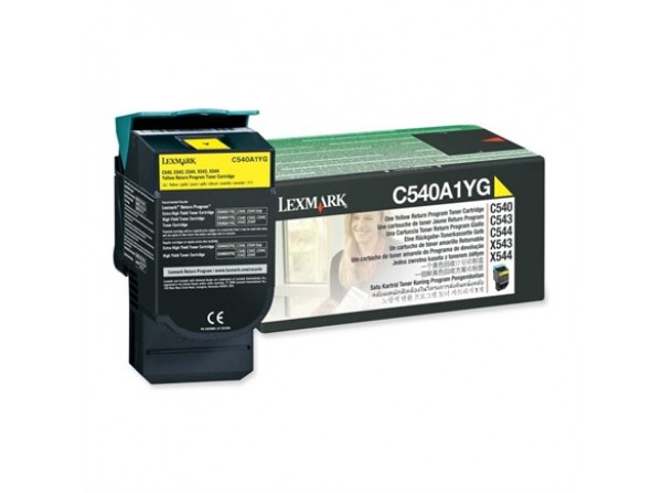 Lexmark C540A1YG Orjinal Sarı Toner (C540 C543 C544)